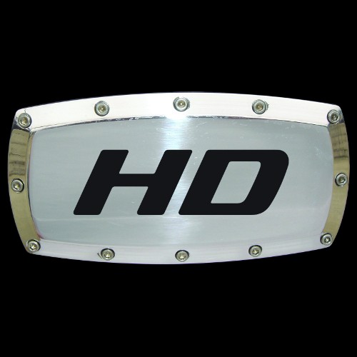 HD Trailer Hitch Cover by Billet