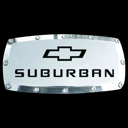 Chevy Suburban Trailer Hitch Cover by Billet