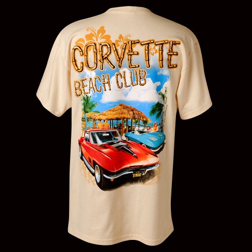 C2 Corvette Beach Club T Shirt