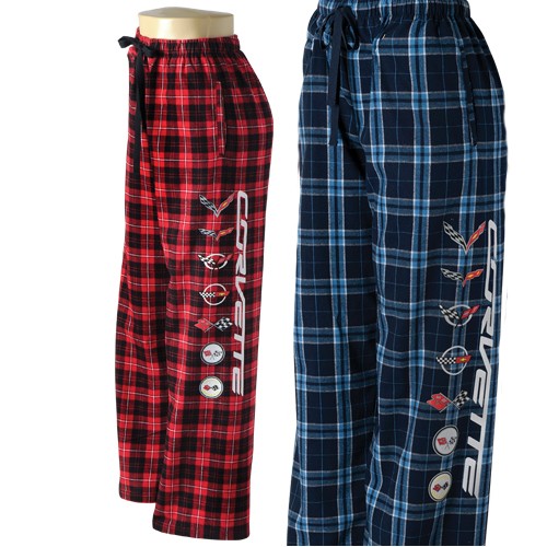 Corvette Generations Flannel Pants
