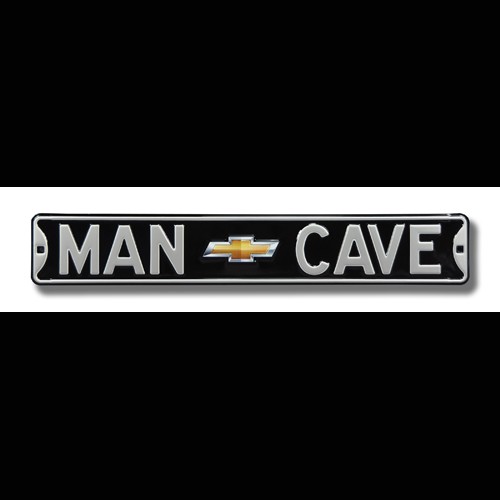 Chevrolet Man Cave Street Sign