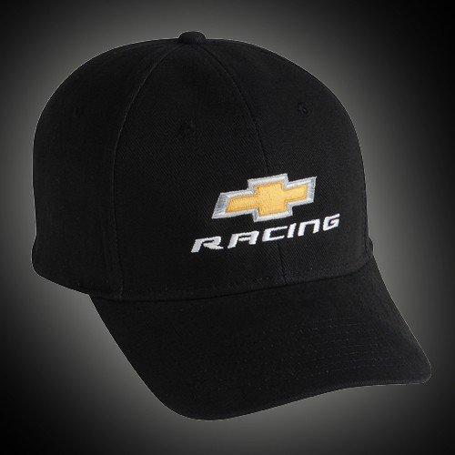 Chevy Racing Hat with Gold Bowtie