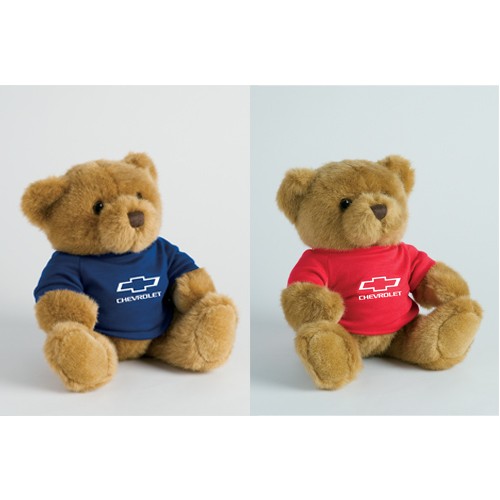 Plush Teddy Bear with Chevy Bowtie