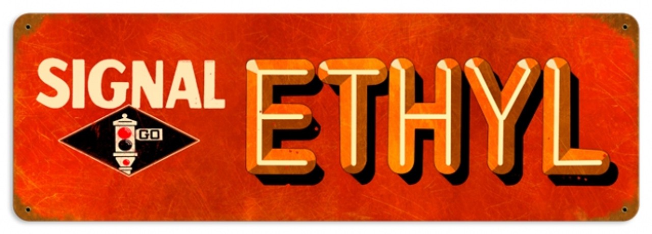 Signal Ethyl Vintage Sign