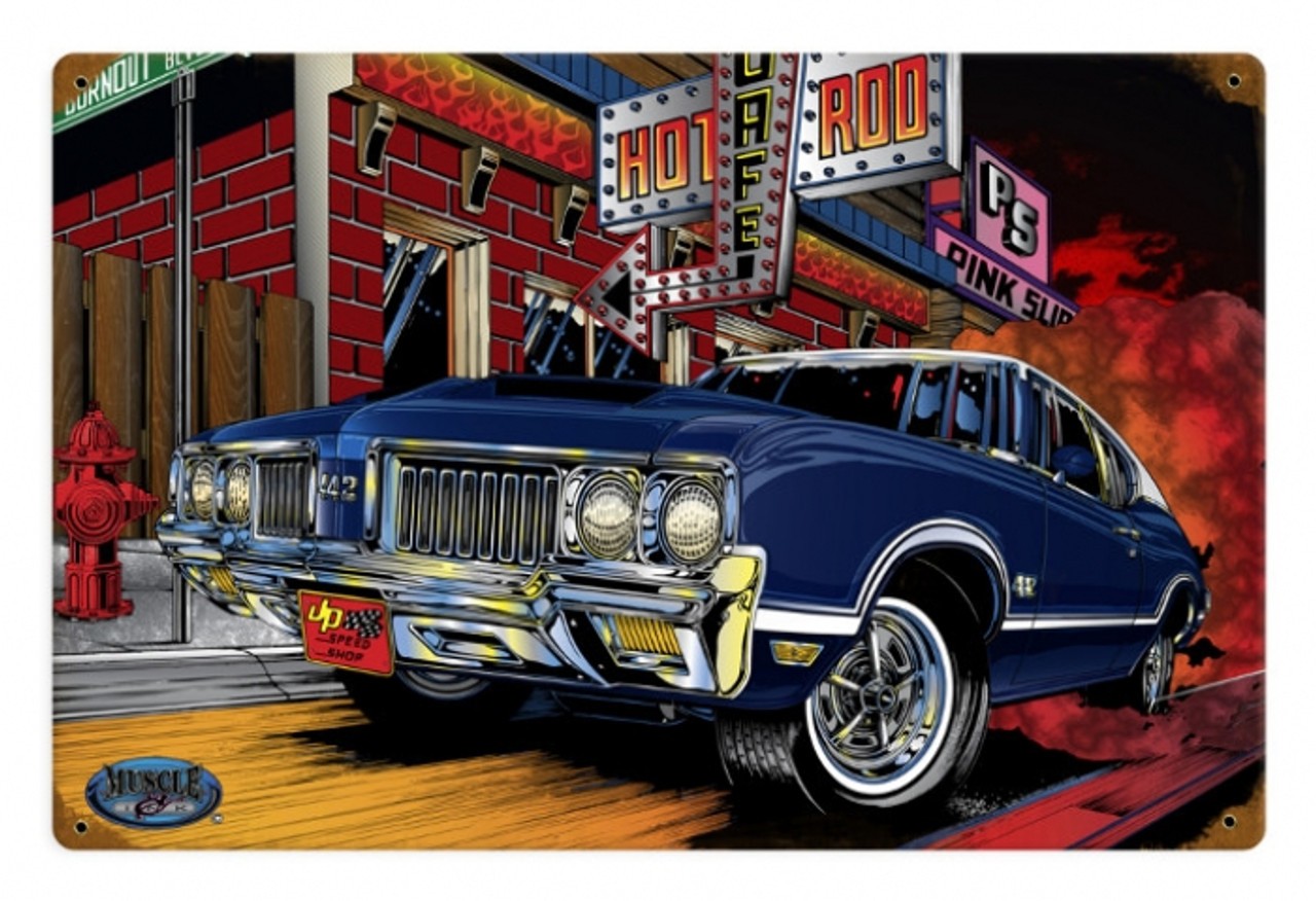 Olds 442 Vintage Sign