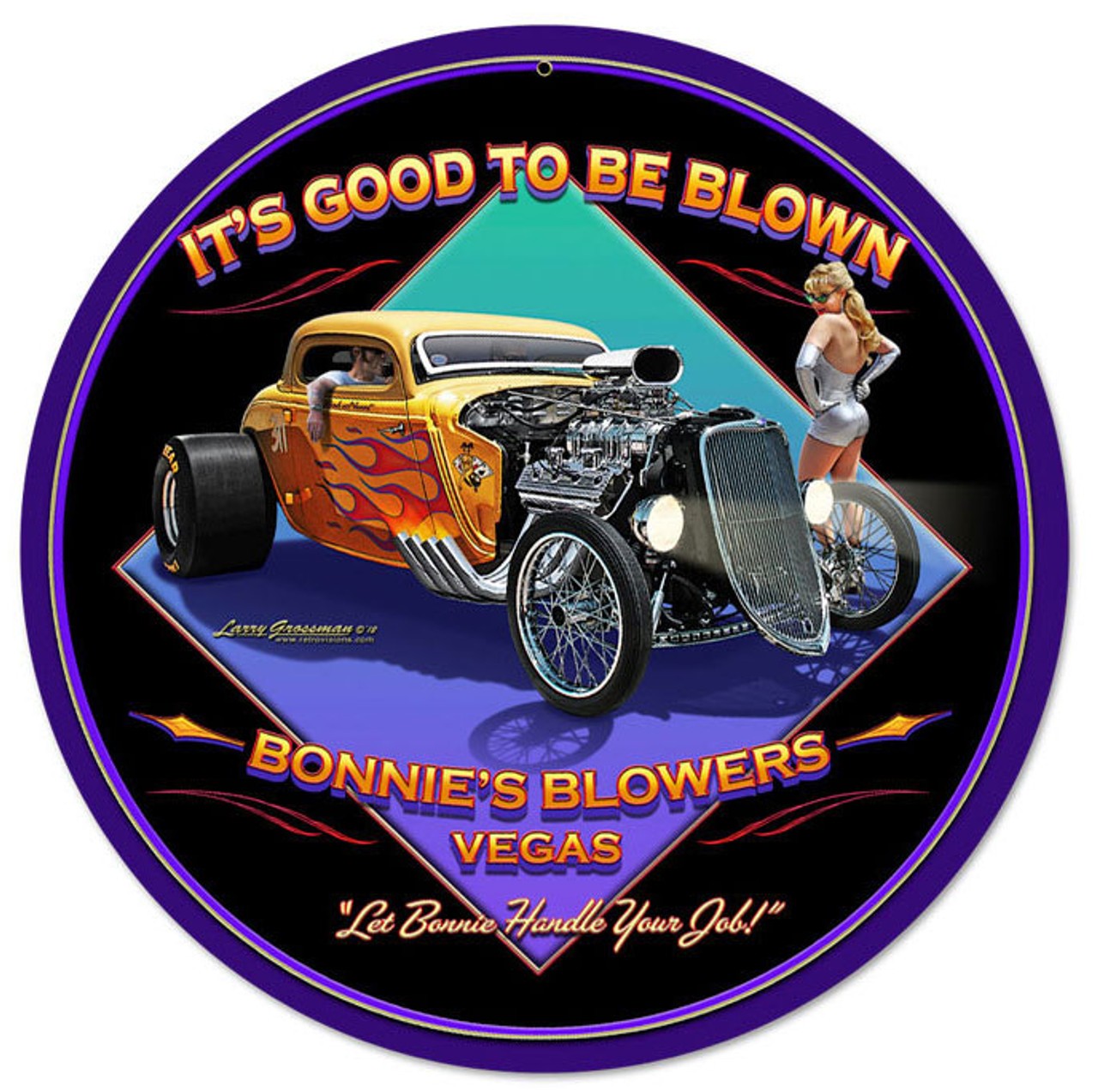 Good To Be Blown Vintage Sign 28 x 28