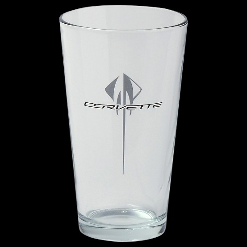C7 Corvette Stingray 16oz Glass
