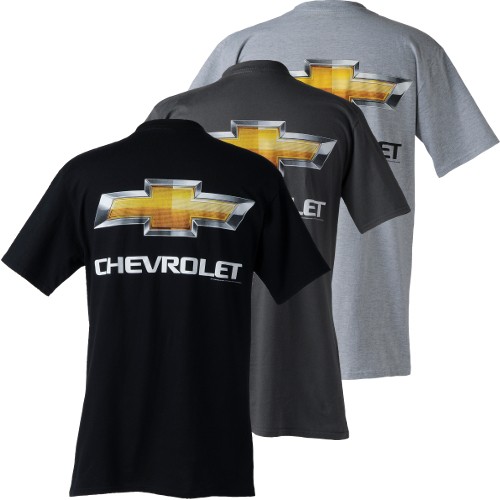 Chevrolet T Shirt with Gold Bowtie