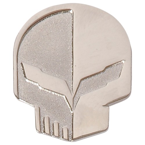 Corvette Racing Jake Skull Lapel Pin