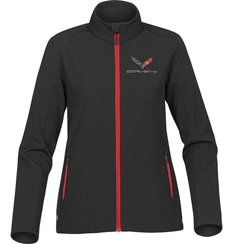 C7 Corvette Stingray Ladies Soft Shell Jacket