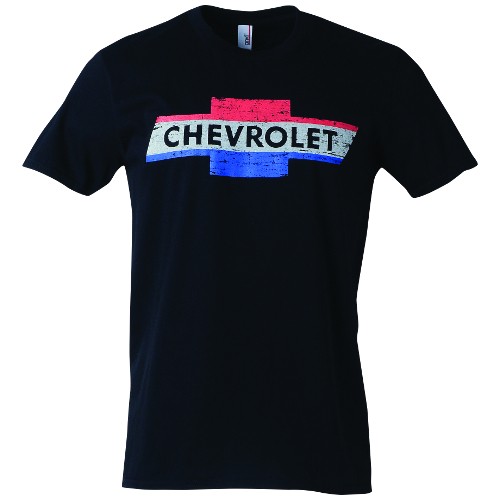 Chevrolet Red, White, and Blue Vintage T Shirt with Bowie