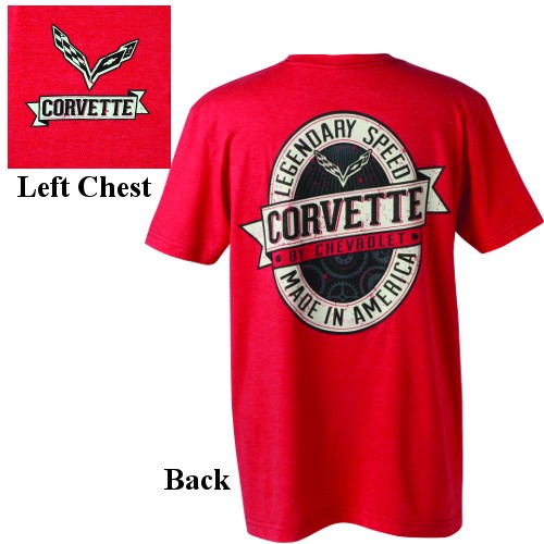 C7 Corvette Made in America T Shirt