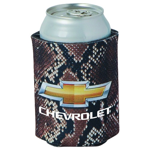 Chevrolet Rattlesnake Koozie with Chevy Bowtie
