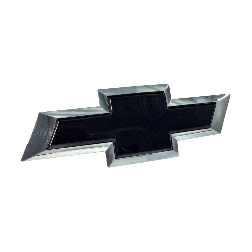 Chevy Silverado Bowtie Black Gloss OEM Paint Front Insert