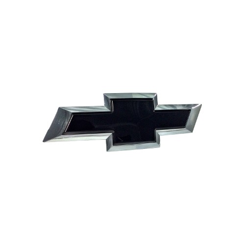 Chevy Silverado Bowtie Powder Coated Rear Black Insert