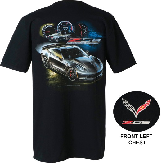 Z06 Corvette T Shirt - Race Proven Technology