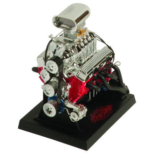 Chevrolet Blown Hot Rod Engine 1:18 Replica