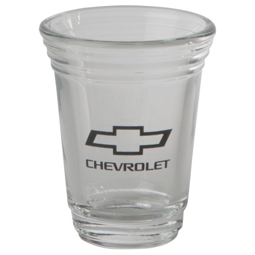 Chevrolet Mini Collectors Glass with Chevy Bowtie