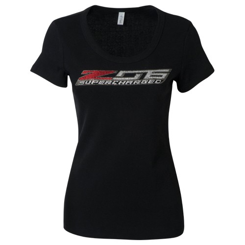 Ladies Z06 Corvette Rhinestone T Shirt