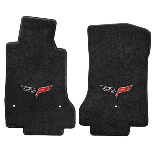 C6 Corvette 2013.5 2PC Velourtex Floor Mats