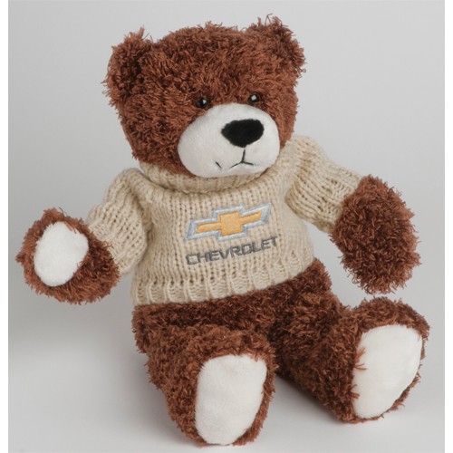 Chevrolet 11" Josh Bear with Gold Bowtie