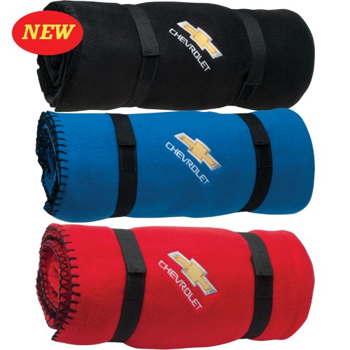 Chevrolet Fleece Blanket with Bowtie