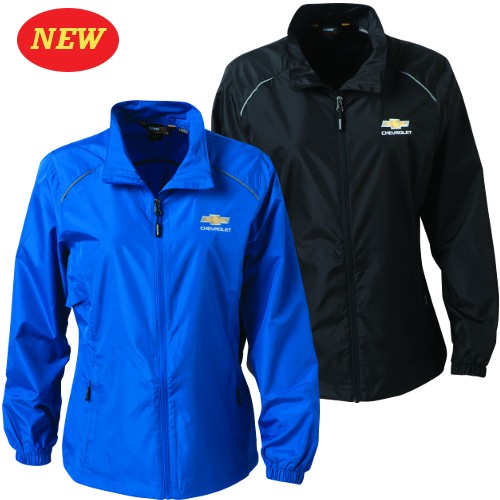 Ladies Chevrolet Unlimited Motivate Jacket with Gold Bowtie