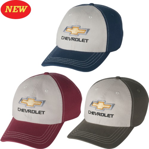Chevrolet Washed Hat with Gold Bowtie