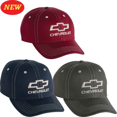 Chevrolet Stitched Hat with Bowtie