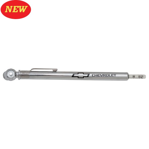 Chevrolet High Pressure Tire Gauge with Bowtie