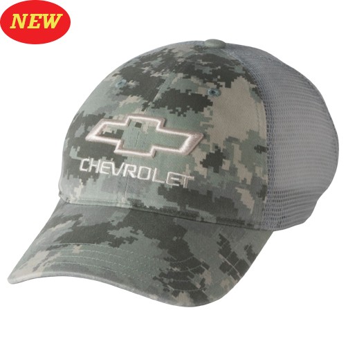 Chevrolet Digi Camo Trucker Hat with Bowtie