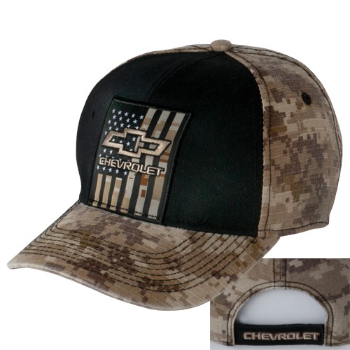 Chevrolet Digital Camo Hat with Bowtie