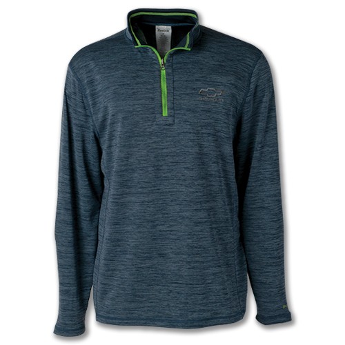 Chevrolet Tonal 1/4 Zip Pullover by Reebok