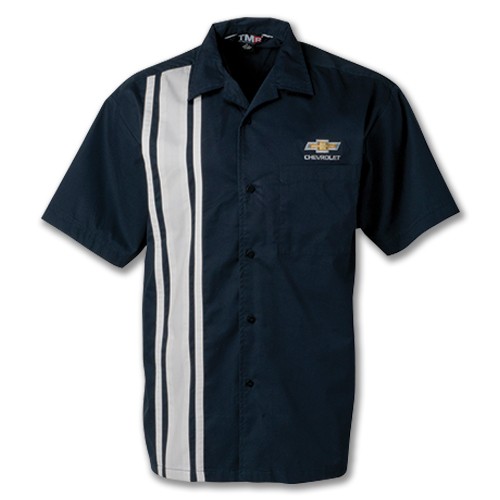 Chevrolet Camp Shirt with Race Stripe