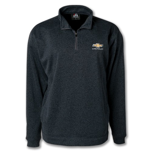 Chevrolet Cosmic 1/4 Zip Fleece with Gold Bowtie