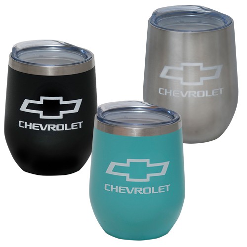 Chevrolet Stainless Tumbler with Bowtie