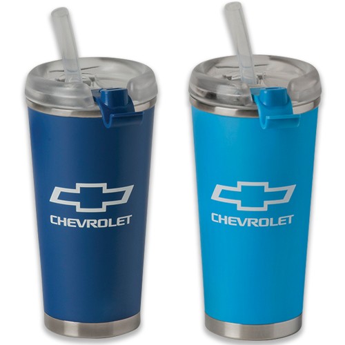 Chevrolet Stainless Tumbler with Bowtie