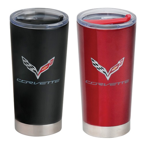 C7 Corvette Frost Tumbler
