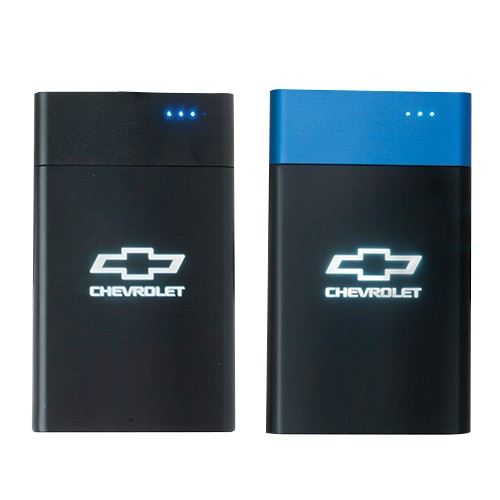 Chevrolet Light Up Power Bank with Bowtie