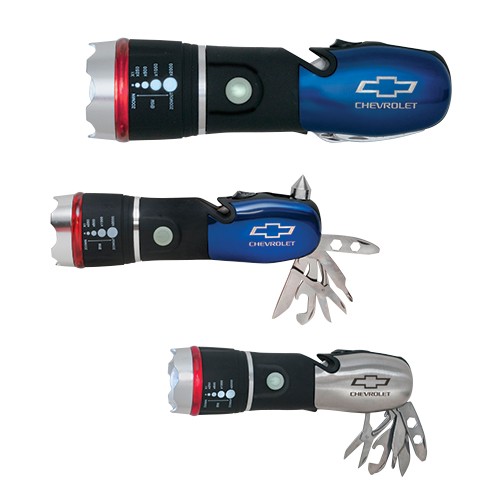 Chevrolet Flashlight Multi-Tool with Bowtie