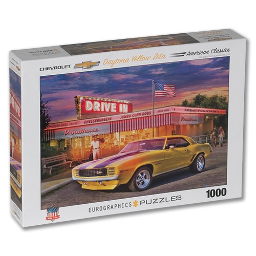 1969 Chevrolet Camaro 1000 Piece Puzzle