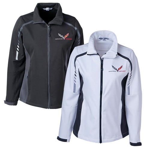 Ladies C7 Corvette Grand Sport Soft Shell Jacket