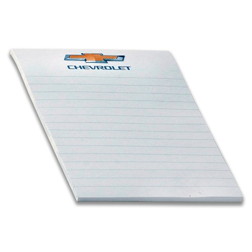 Chevrolet Post-It Pad with Gold Bowtie