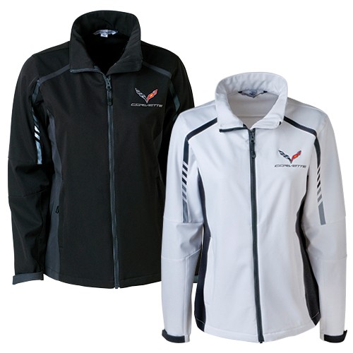 Ladies C7 Corvette Embark Soft Shell Jacket