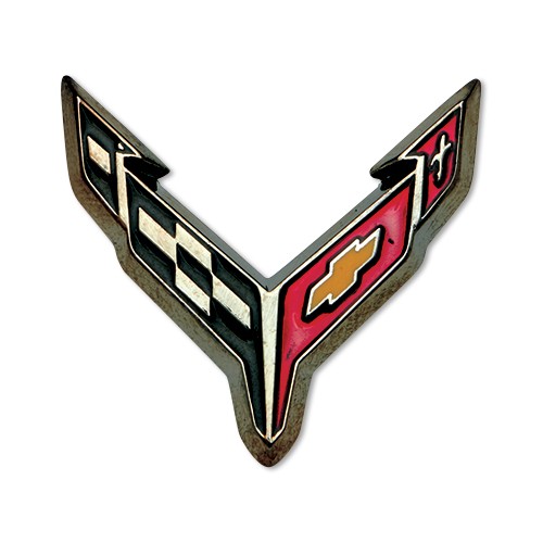C8 Corvette Carbon Lapel Pin