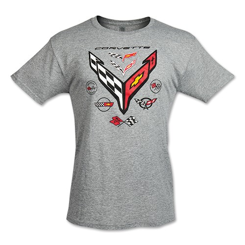 Corvette 8 Generations T Shirt