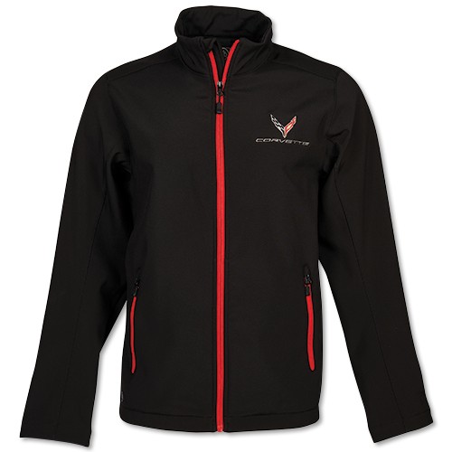 Men's C8 Corvette Matrix Soft Shell Jacket