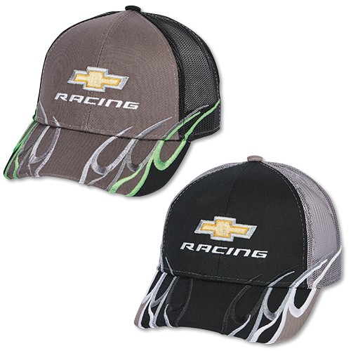 Chevy Racing Wave Mesh Back Hat with Bowtie