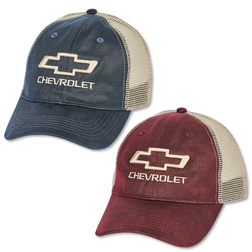 Chevrolet Weathered Truck Hat with Bowtie 