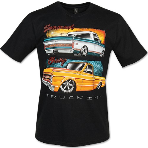 Chevy Slammed Truckin T Shirt